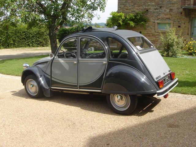 2cv charleston gris cormoran