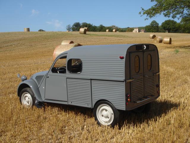 2cv camionnette dimensions